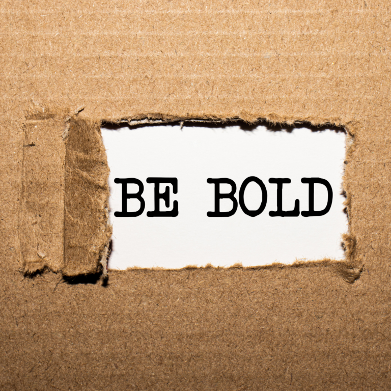 The Start of Something Bold